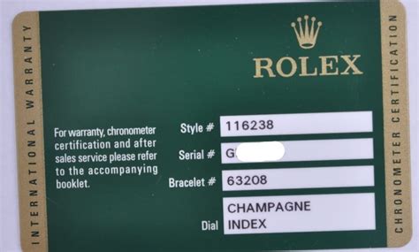 Rolex wrist watch warranty